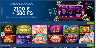 معاينة 1xCasino للموقع