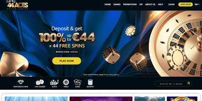معاينة 44Aces للموقع
