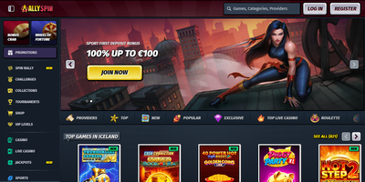 AllySpin site preview
