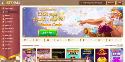 BetHall site preview
