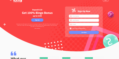 Превью сайта Dotty Bingo
