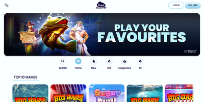 معاينة Dream Jackpot للموقع