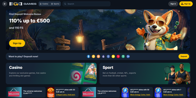 EgoGames site preview