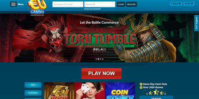 معاينة EUcasino للموقع