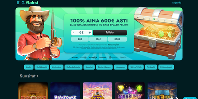 Flaksi websted forhåndsvisning