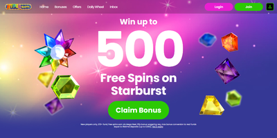 Hyper Slots predogled spletnega mesta
