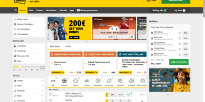 Interwetten sitevoorbeeld