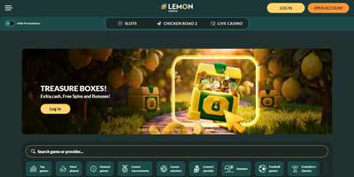 Lemon websted forhåndsvisning