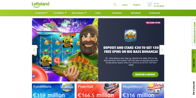 معاينة Lottoland للموقع