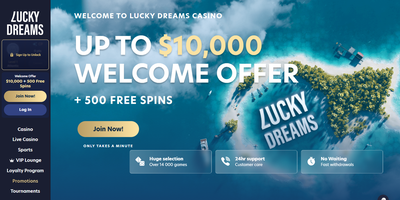 LuckyDreams site preview