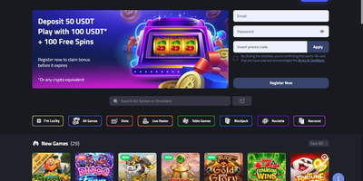 Anteprima del sito mBitCasino