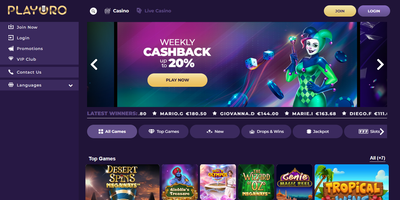Anteprima del sito Playoro