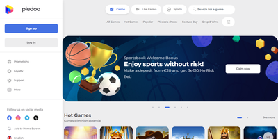 Aperçu du site Pledoo