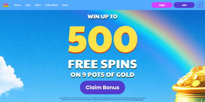 Rainbow Spins site preview
