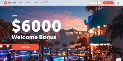 Anteprima del sito Rich Palms