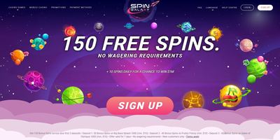 Spin Galaxy site preview