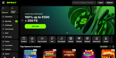 Spinit site preview
