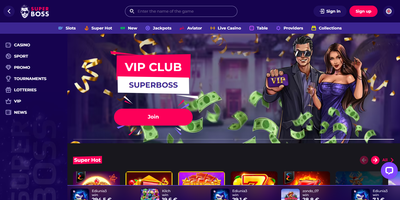Anteprima del sito SuperBoss