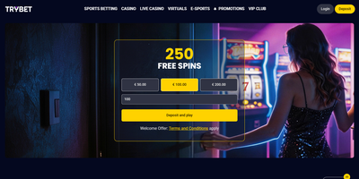 معاينة Trybet للموقع
