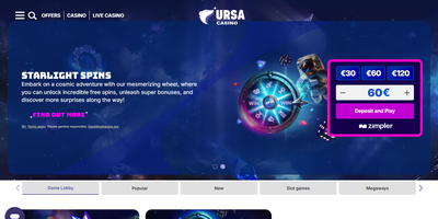 Ursa websted forhåndsvisning